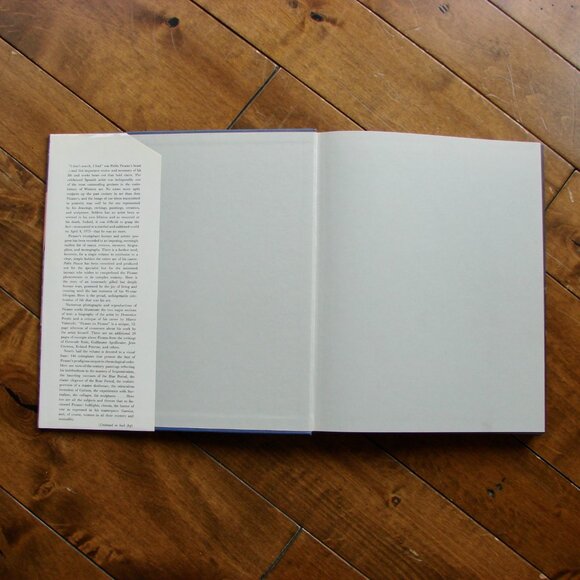 Pablo Picasso Man and His Work Hardcover Book Colour Photos Large Coffee Table - Picture 2 of 12